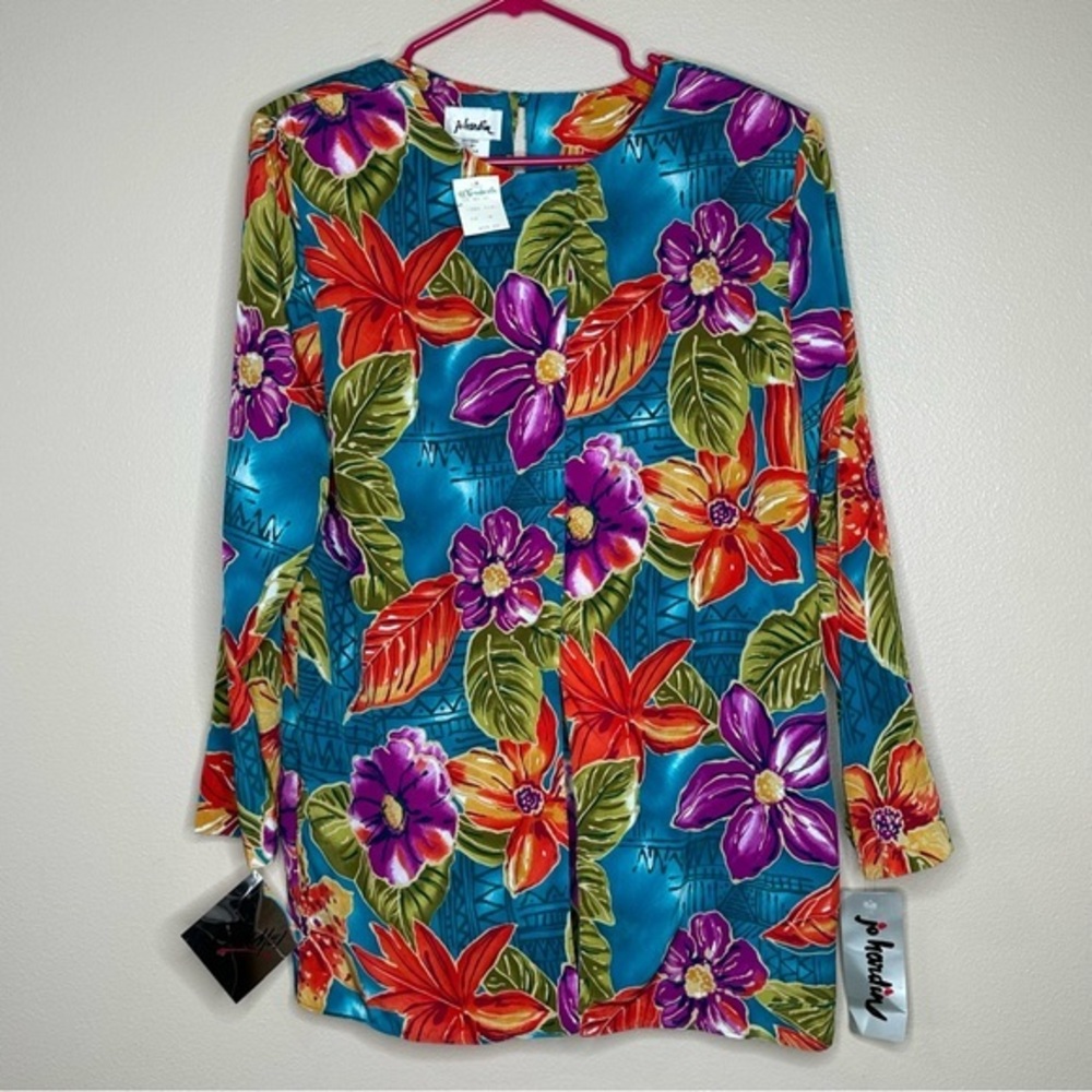 Colorful Floral Women's Blouse